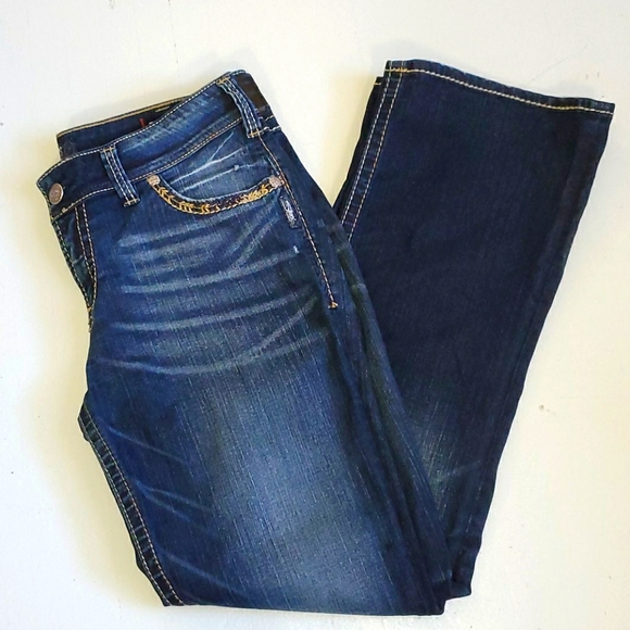 Silver Suki mid rise slim bootcut jeans